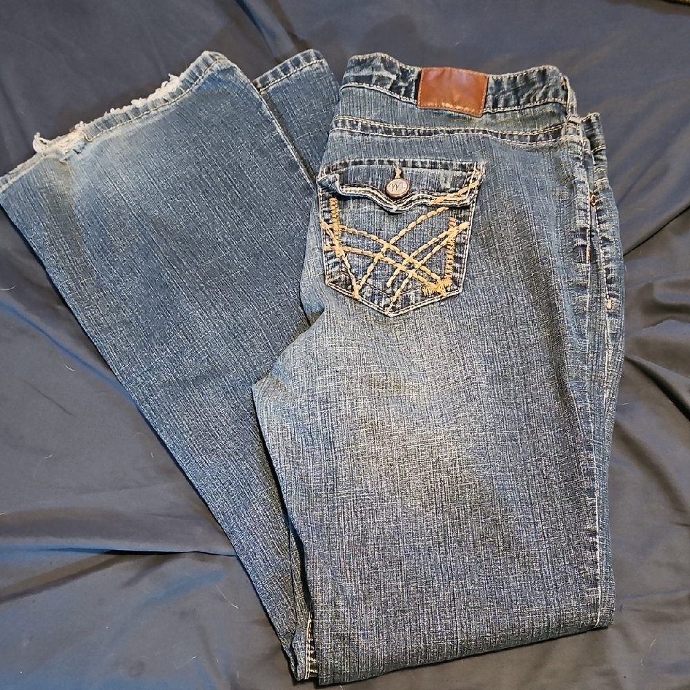 Maurices Blue Straight Leg Jeans with Classic Denim Style